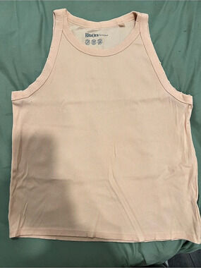 Rita Ora for Primark Ribbed Tank Top in Pink Like New